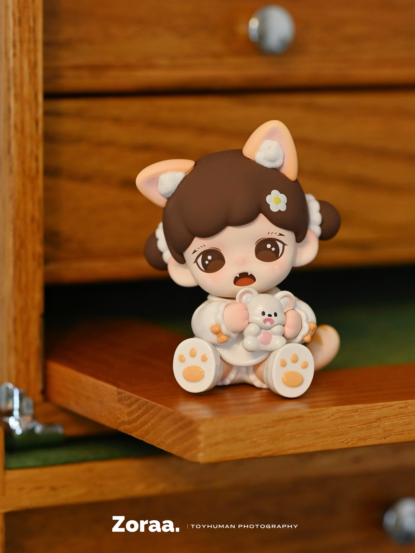 Zoraa Meow Cat Face Mini Series Figures