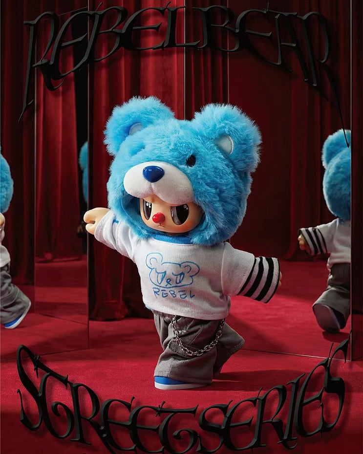 REBEL BEAR The Street Series Vinyl Plush Blind Box