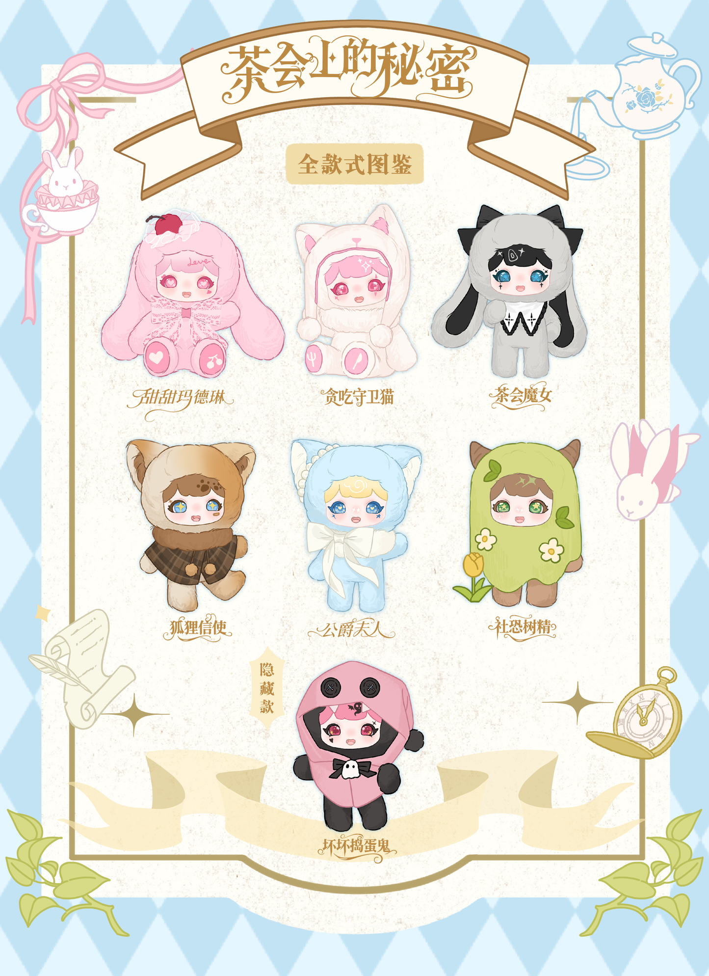 Yoyoo- Secret On Tea Party Series Blind Box