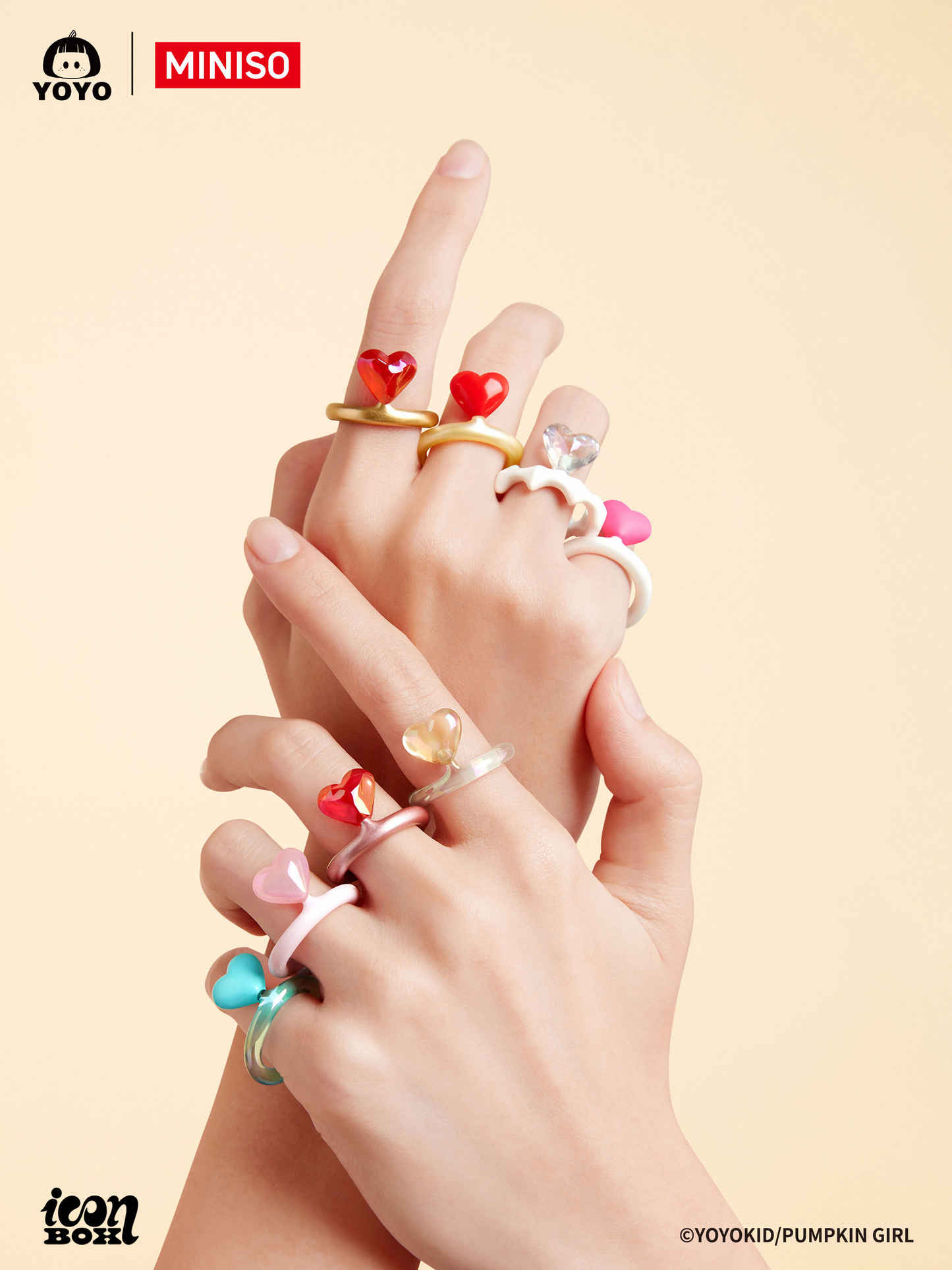 MINISO / YOYO Cupid Ring Collection Surprise Icon Box
