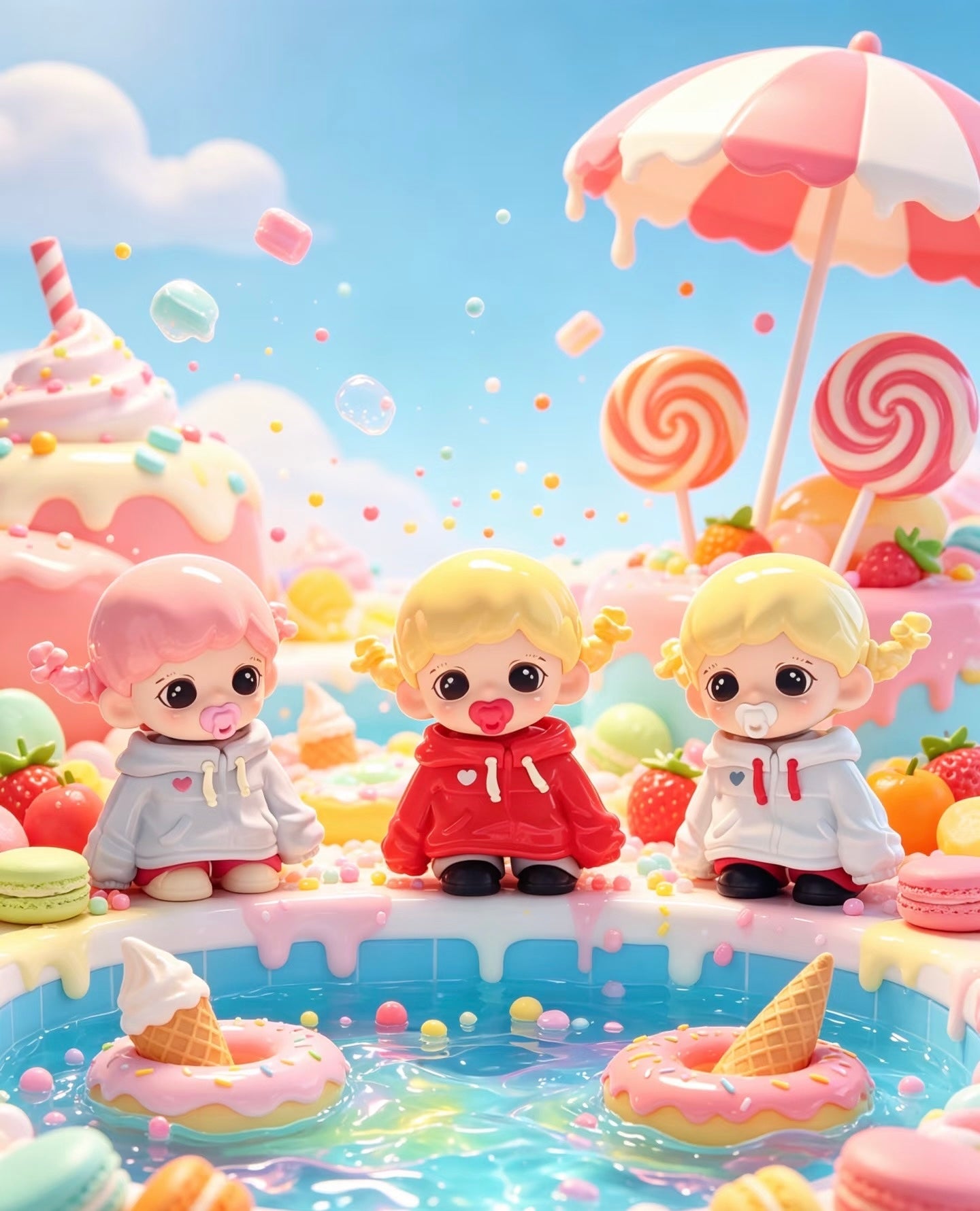 Zoraa Candy Playtime mini series figures