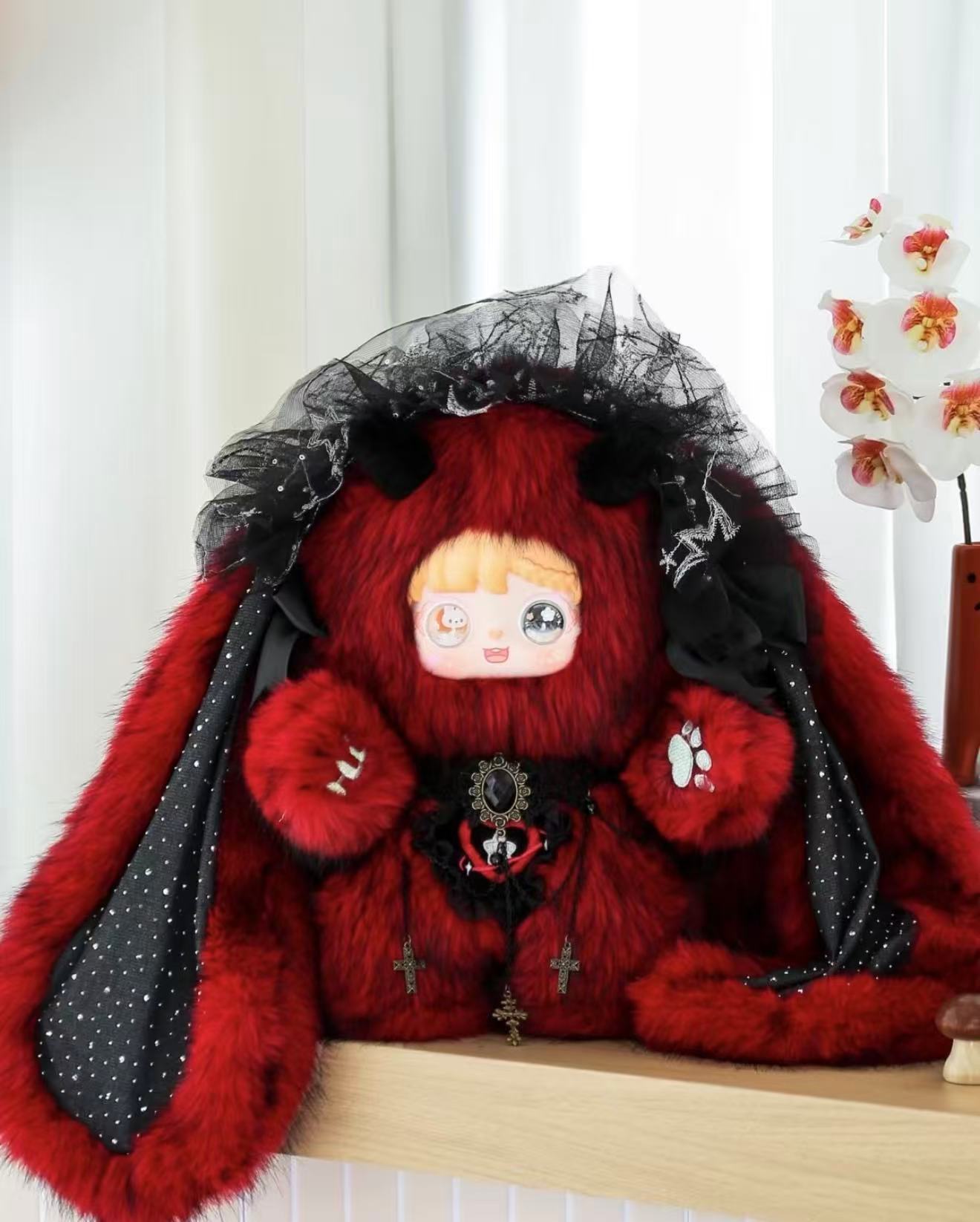 Sanmi Rabbit Sweet Rabbit Contract 800% Plush Toy