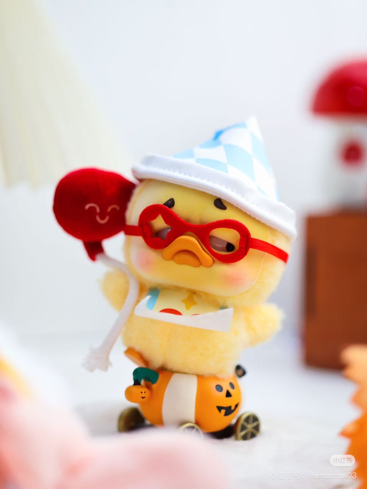 POCKETUPSETDUCK - CRAZY CIRCUS DUCK PLUSH